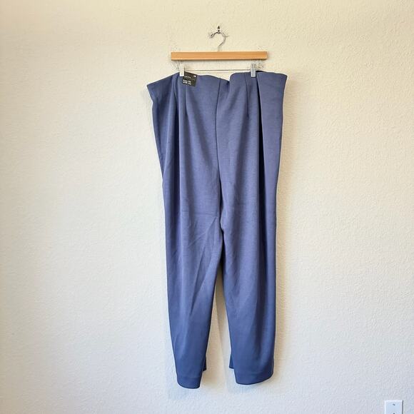 STUDIO by TORRID Pants Trouser Slate Blue Pull On Lagenlook NWT - Picture 4 of 14